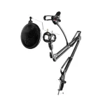 استند متحرک میکروفون و موبایل ریمکس مدل CK100 - تصویر 2