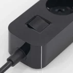چند راهی برق 1.8 متری هادرون مدل Hadron P343 با گارانتی 18 ماهه شرکتی (سفید) - تصویر 2