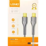 کابل USB-C  الدینیو مدل LC651c طول 1 متر - تصویر 3